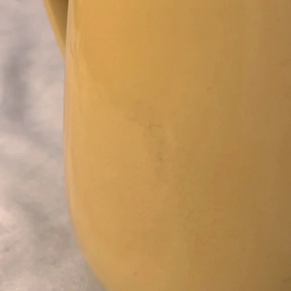 Villeroy & Boch vintage yellow